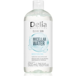 Delia Cosmetics Clean Skin Micellar Water Ντεμακιγιάζ 500ml