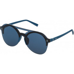 Sting SST19899 07SF Ανδρικά Γυαλιά Ηλίου Aviator Μεταλλικά Μπλε με Μπλε Φακό