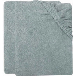Jollein Terry Κάλυμμα Αλλαξιέρας Μωρού 70x50cm Πράσινο Mint 2τμχ