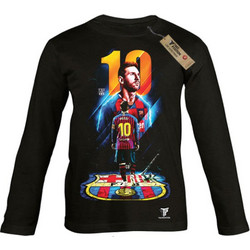 Takeposition Lionel Messi Ν10 Παιδικό T-Shirt Μακρυμάνικο Μαύρο 814-5539