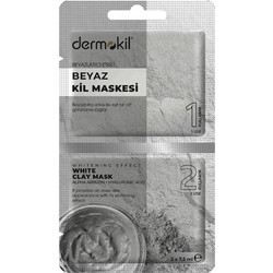 Dermokil White Clay Peel-Off Μάσκα Προσώπου με Άργιλο & Υαλουρονικό 15ml