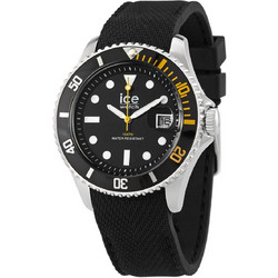 Ice Watch Ανδρικό Ρολόι με Μαύρο Καουτσούκ Λουράκι 020377