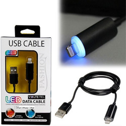 Volte-Tel USB-A to Lightning Cable 1m Black 5205308129230