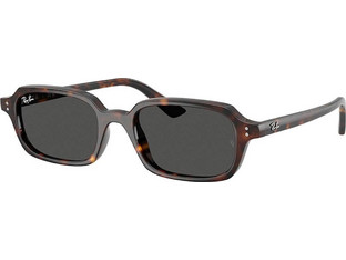 Ray-Ban RB4455 135987 Γυαλιά Ηλίου Ορθογώνια Κοκάλινα Ταρταρούγα με Μαύρο Φακό