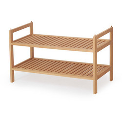 Diommi Παπουτσοθήκη Ξύλινη Φυσικό Χρώμα M69xΠ26xY41cm 60-21847