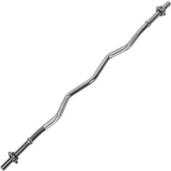 Energetics RB-47CT-0009 Στραβόμπαρα 6kg Φ28mm 120cm με Βιδωτά Κολάρα