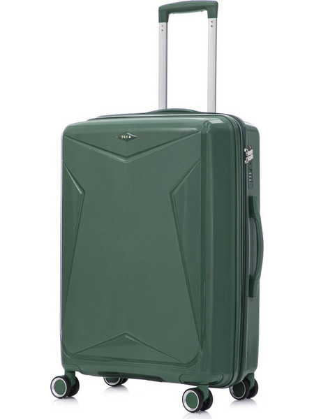 RCM 182-24 Βαλίτσα Μεσαία 64x41x27cm με 4 Ρόδες Πράσινη