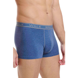 Walk Ανδρικά Μποξεράκια Σετ 2Pack Μαύρα W1756-0649
