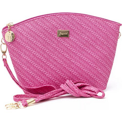 Fragola Straw PC018-10 Γυναικείο Νεσεσέρ με Θήκες 25x8x17cm Φούξια