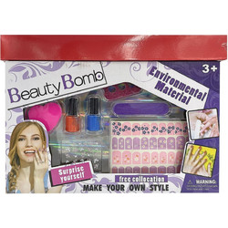 Bunny's Παιχνιδολαμπάδα Κουτί Νυχιών Beauty Bomb