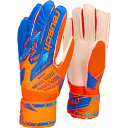 Reusch Attrakt Solid Παιδικά Γάντια Τερματοφύλακα Μπλε Πορτοκαλί 5572515-2014