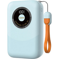 Dudao K21 Mini Power Bank 10000mAh 22.5W με Θύρα USB-C Power Delivery Blue