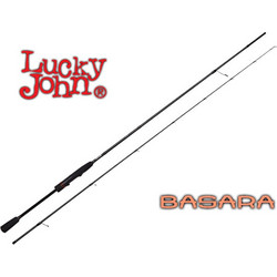 Lucky John Basara Καλάμι Ψαρέματος για Spinning Δίσπαστο 2.39m 4-16gr