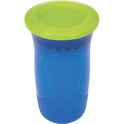 Nuby Ποτήρι 360 Μπλε Πράσινο 300ml