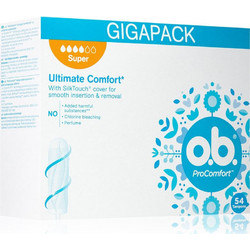 O.B. Pro Comfort Super Ταμπόν για Αυξημένη Ροή 4 Σταγόνες 54τμχ