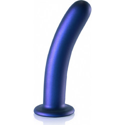 Ouch! Smooth G-Spot Dildo με Βεντούζα 17cm Μπλε