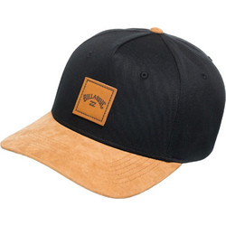 Billabong Stacked Ανδρικό Καπέλο Jockey Snapback Υφασμάτινο Μαύρο EBYHA00139-BU9
