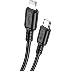 Kakusiga KSC-982 USB-C to Lightning Cable 20W 1m Black KSC-982-LC-BK