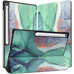 Techsuit FoldPro Green Time (Galaxy Tab S10 FE+)
