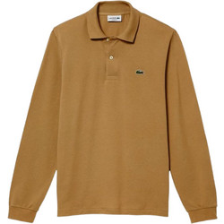 Lacoste Ανδρική Μπλούζα Polo Μακρυμάνικη Καφέ L1312-F4Z