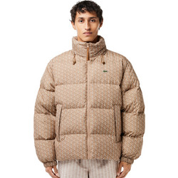 Lacoste Ανδρικό Μπουφάν Χειμωνιάτικο Puffer Μπεζ BH5451-QIZ