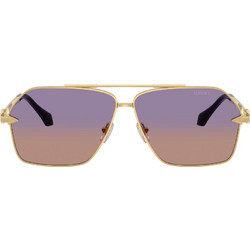 Versace VE2284 1002EL Γυναικεία Γυαλιά Ηλίου Aviator Μεταλλικά Χρυσά με Ροζ Φακό