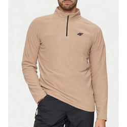 4F Fleece Ανδρικό Αθλητικό Φούτερ Μπεζ 4FWAW24UFLEM044-82S