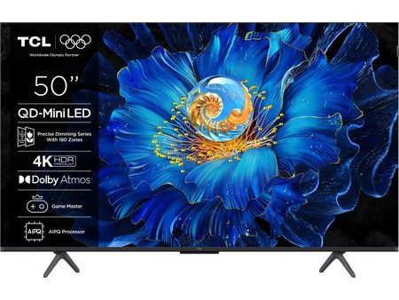 TCL QD-Mini LED 50C6KS Smart Τηλεόραση 50" 4K UHD Mini LED HDR (2025)