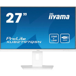 iiyama ProLite XUB2797QSN-W2 IPS Monitor 27" 2560x1440 QHD 100Hz 1ms White