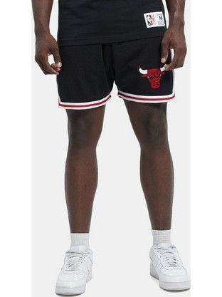 Mitchell & Ness Nba Αθλητικό Ανδρικό Σορτς Μαύρο BT10109-CBUBLCK
