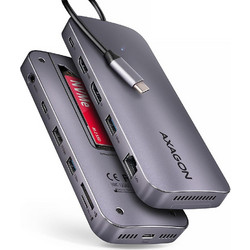 Axagon HMC-12GM2 USB-C Docking Station με DisplayPort / HDMI Ethernet