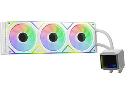Adata Levante II 360 White Υδρόψυξη CPU 120mm ARGB για Socket 115x / 1200 / 1700 / 1851 / AM4 / AM5