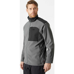 Helly Hansen Ανδρική Ζακέτα Fleece με Φερμουάρ Γκρι 49454-876