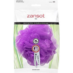 Zansot XLarge Σφουγγάρι Μπάνιου Τούλι για Καθαρισμό Μωβ