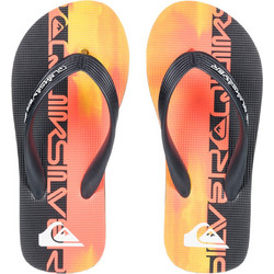 Quiksilver Παιδικές Σαγιονάρες για Αγόρι Πορτοκαλί Μαύρες AQBL100624-MKZ8