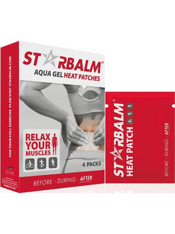 Starbalm Aqua Gel Θερμαντικά Έμπλαστρα 4τμχ