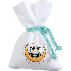 Parisis Μπομπονιέρα Βάπτισης Πουγκί Panda από Ύφασμα Π910