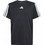 Adidas Παιδικό T-Shirt Κοντομάνικο Μαύρο Λευκό JJ1032