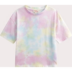 Dpam Παιδικό T-Shirt Κοντομάνικο Ροζ Κίτρινο 25S901Q1TMC