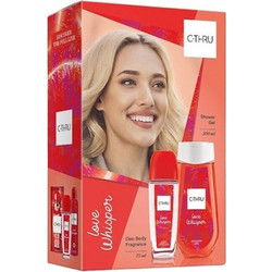 C-Thru Love Whisper Deodorant 75ml + Shower Gel 250ml