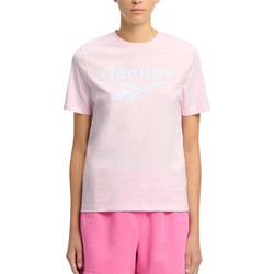 Reebok Identity Big Logo Tee Γυναικείο Αθλητικό T-Shirt Ροζ 100228374