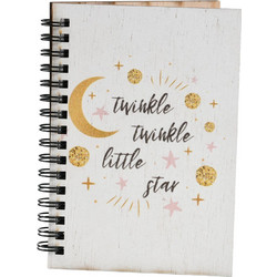 Μπομπονιέρα Βάπτισης Μπλοκάκι Twinkle Little Star από Χαρτί