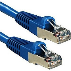 Lindy S/FTP Cat.6a Καλώδιο Δικτύου Ethernet 15m Blue 47154