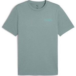 Puma Graphics Circles Tee Ανδρικό Αθλητικό T-Shirt Βεραμάν 684834-30