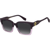 Marc Jacobs MARC814S B3V9O Γυναικεία Γυαλιά Ηλίου Τετράγωνα Κοκάλινα Μαύρα με Μαύρο Degradee Φακό