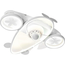 Primo PRCF-80677 Ανεμιστήρας Οροφής 65cm 20W με Φως & Τηλεχειριστήριο Λευκός