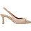 Toutounis Γόβες Slingback Δερμάτινες με Λεπτό Ψηλό Τακούνι Nude 1711068
