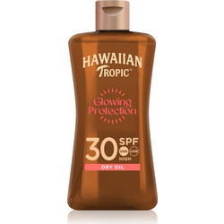 Hawaiian Tropic Glowing Protection Λάδι Μαυρίσματος Σώματος SPF30 100ml