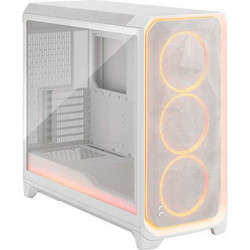 Fractal Design Meshify 3 XL Ambience Pro Clear Tint White Gaming Full Tower Κουτί Υπολογιστή RGB με Πλαϊνό Παράθυρο