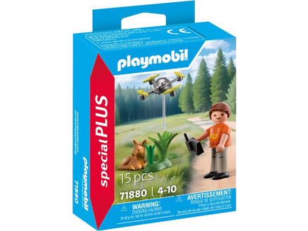 Playmobil Special Plus Διάσωση Ελαφιού με Drone για 4-10 Ετών 71880